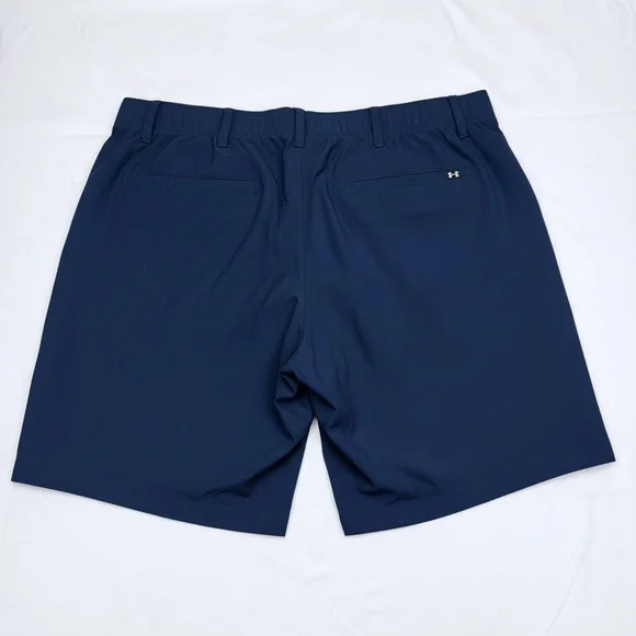 Under Armour Men's Dark Blue Athletic Shorts - Picture 1 of 5